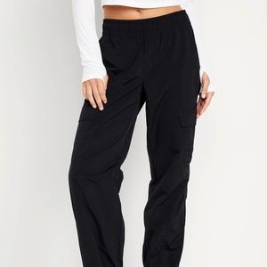 Old Navy High-Waisted Ankle-Zip Cargo Jogger Pants